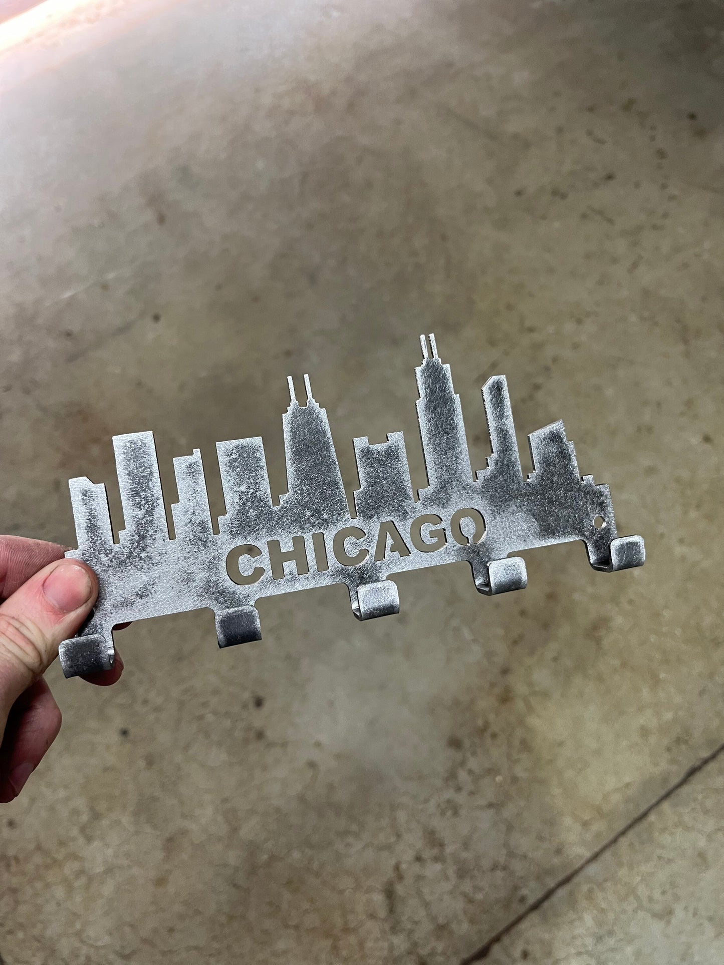 Chicago Skyline Key Rack