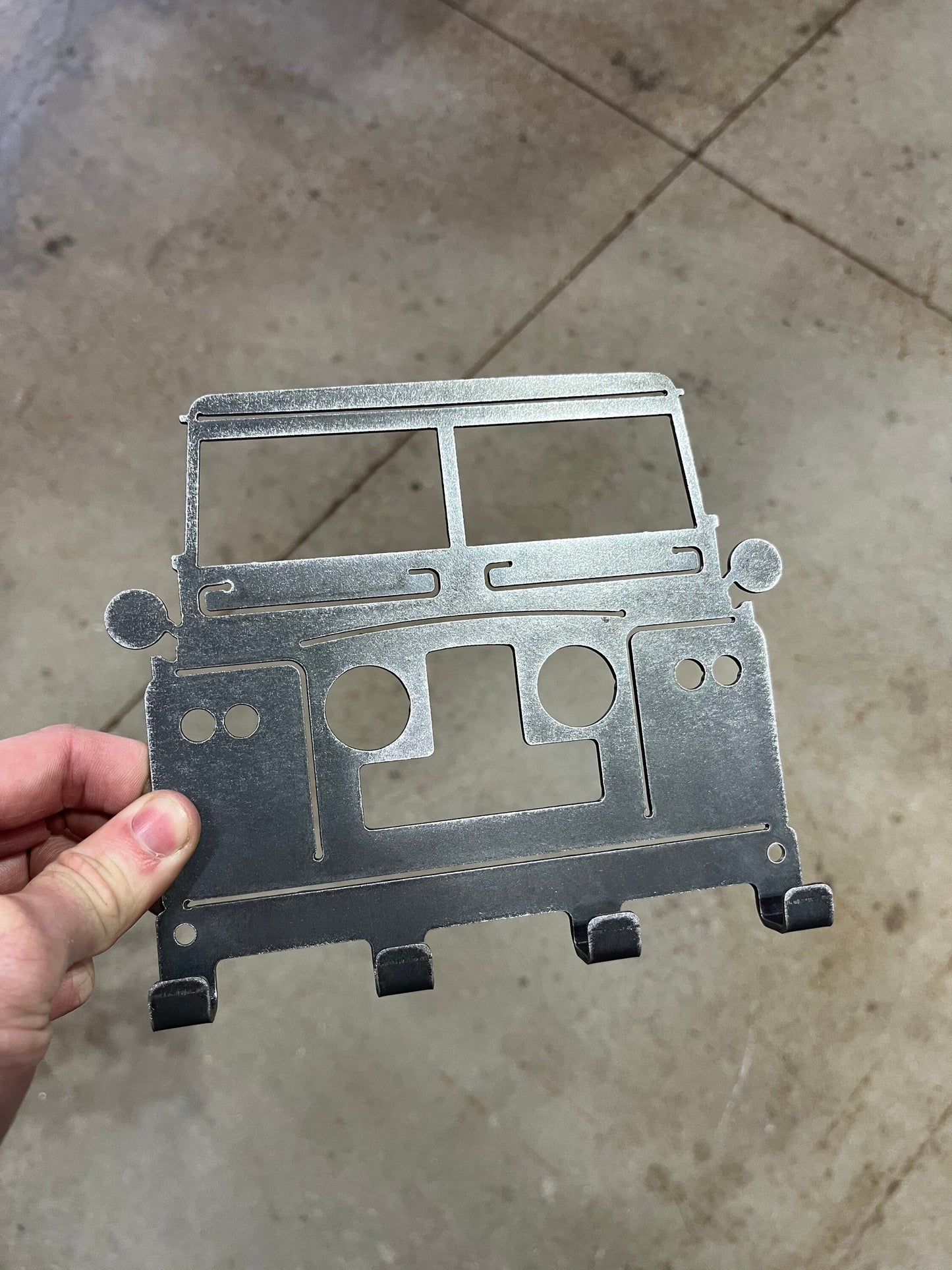 Land Rover Series 2A Inspired Key Rack
