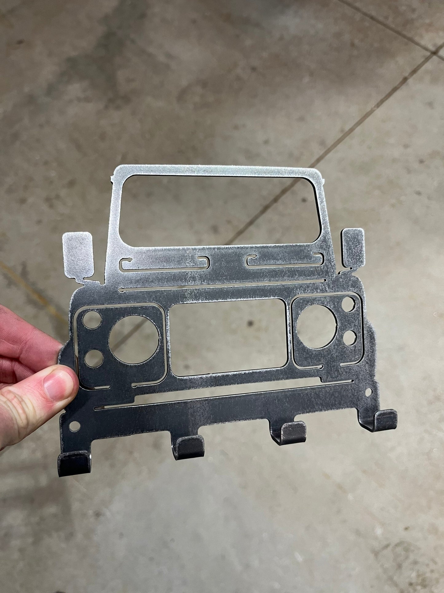 Land Rover Defender Inspired Key Rack