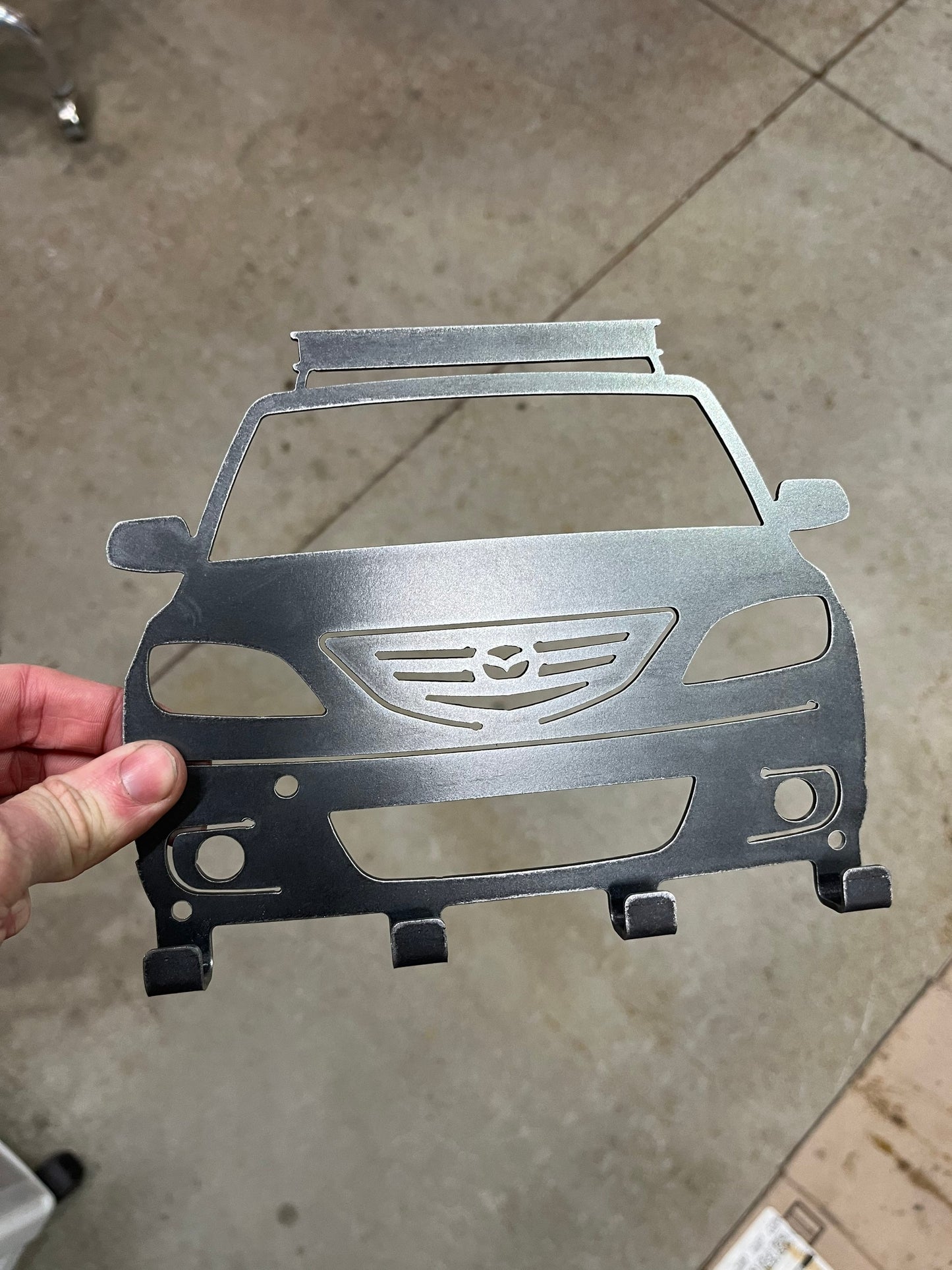 Mazda 3 Inspired Key Rack