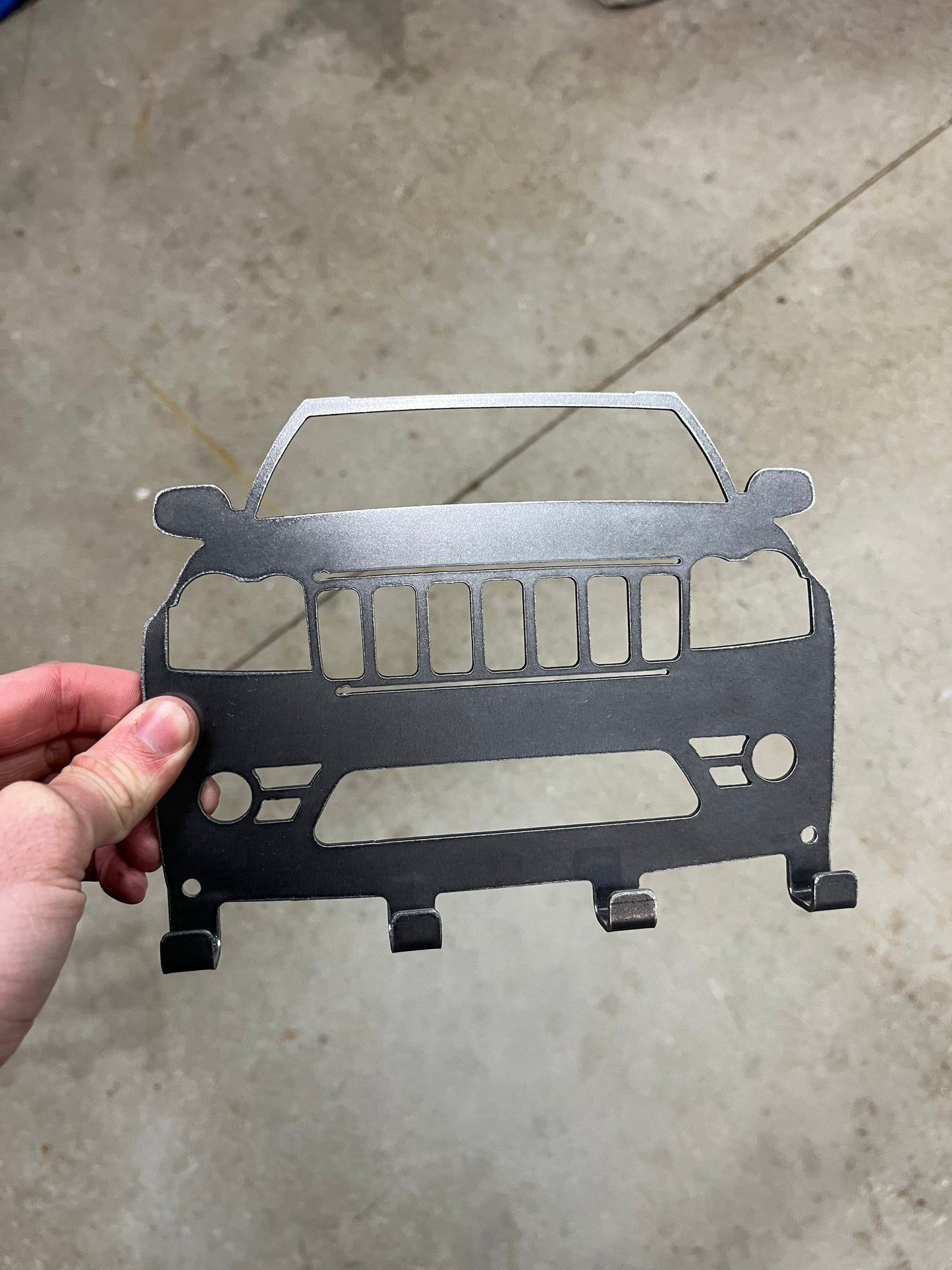 Jeep Cherokee Inspired Key Rack