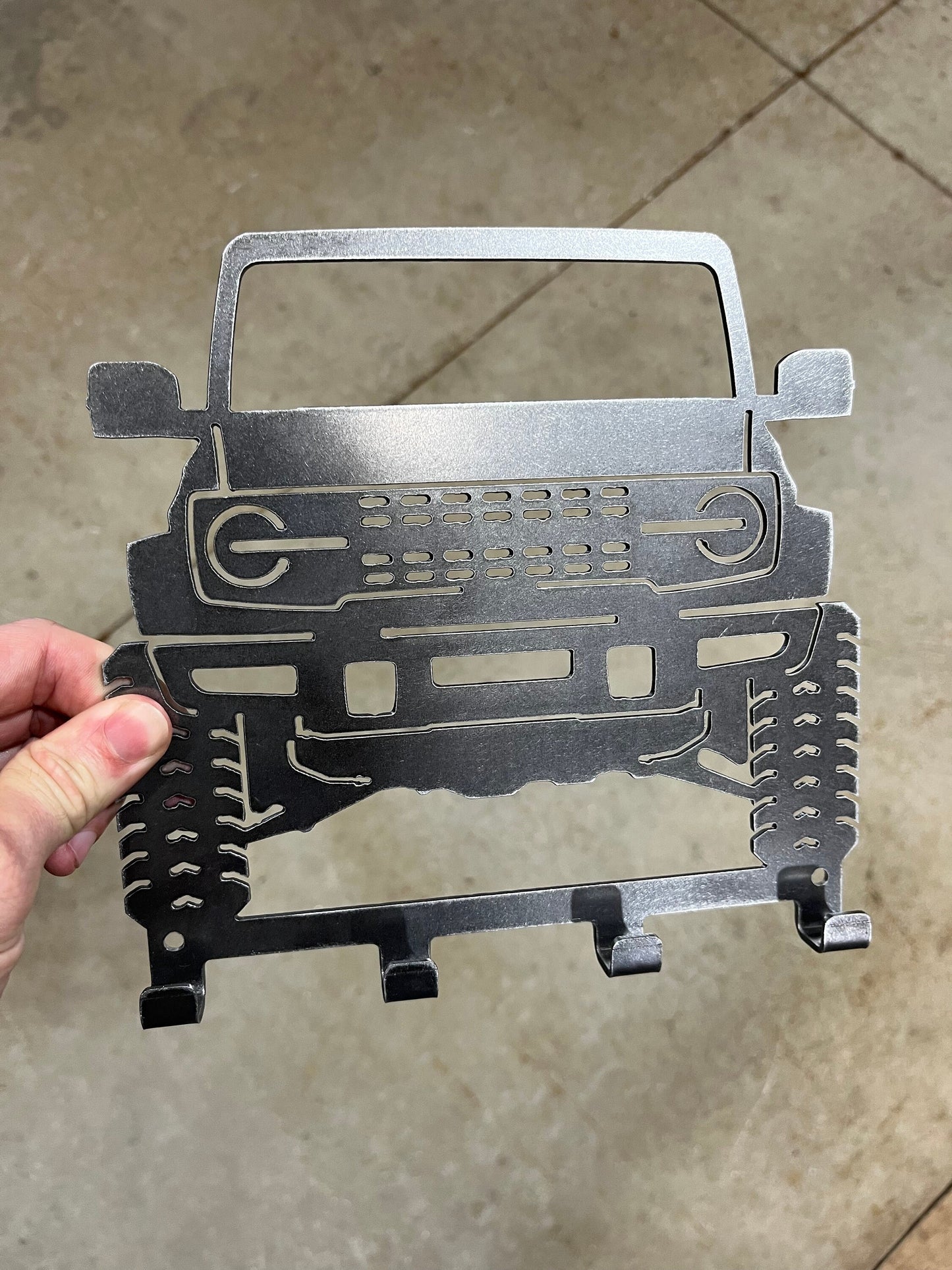 2021 - Present (6th Gen) Ford Bronco Inspired Key Rack