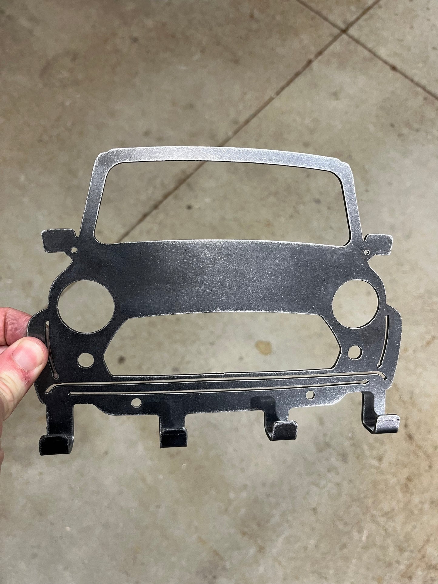 1989 Mini Cooper Inspired Key Rack
