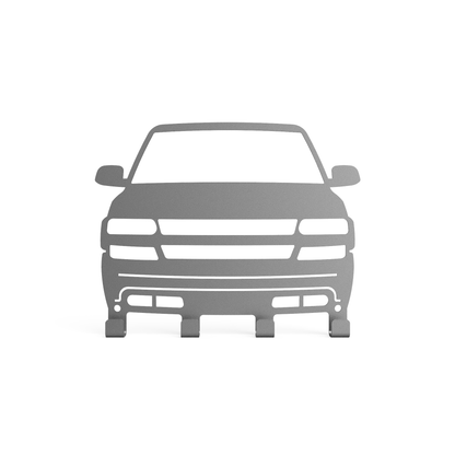 2001 -2006 (1st Gen) Chevy Silverado 2500 Truck Inspired Key Rack