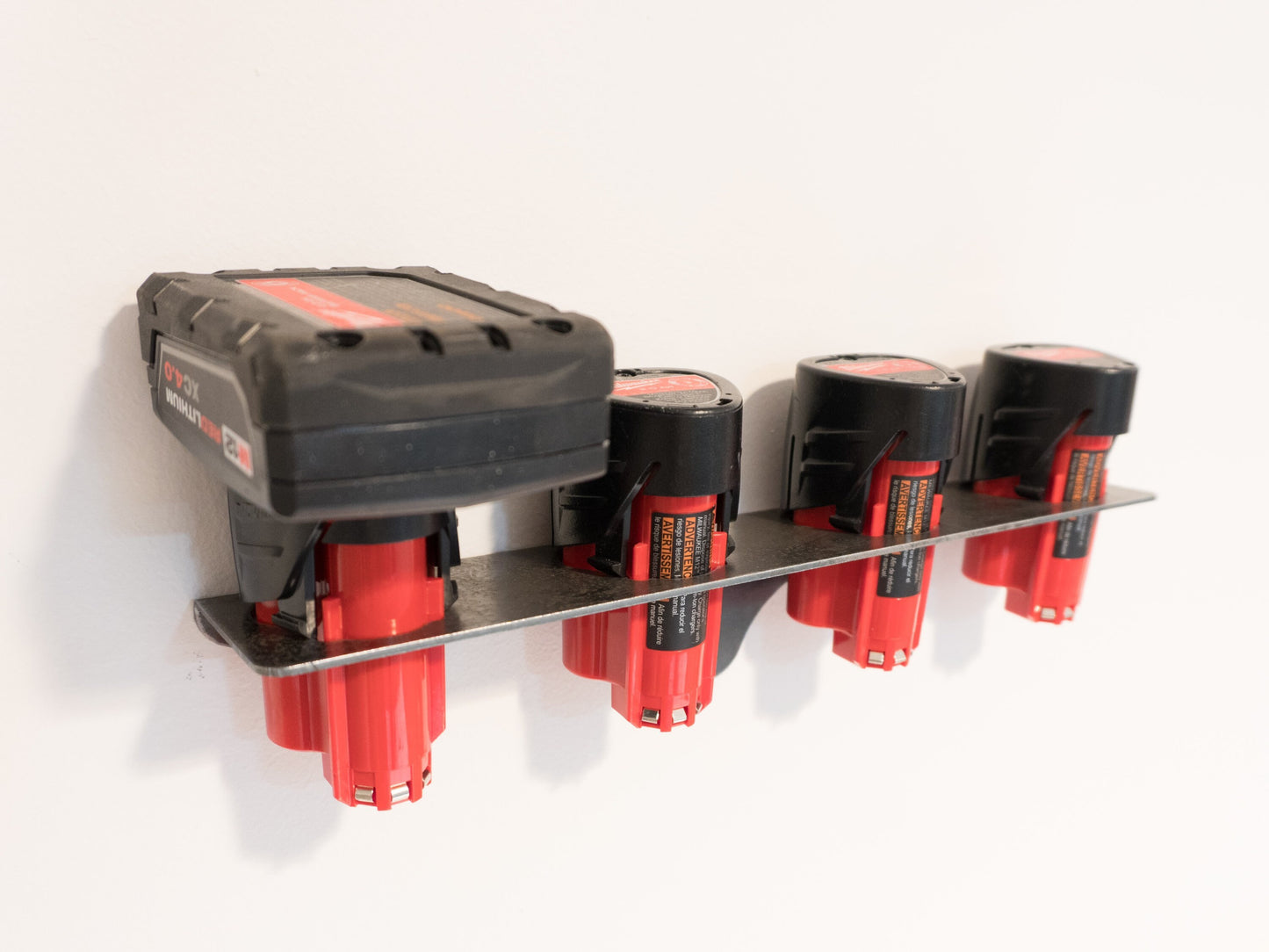 Milwaukee Tools M12 Wall Mount Battey Storage Solution